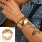 Chunk of Gold Cuff Bracelet