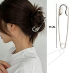 Mega Statement Safety Pin Hair Clip