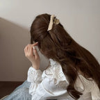 Vanilla Girl Cute Solid Claw Clip