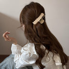 Vanilla Girl Cute Solid Claw Clip