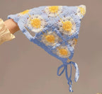 Daisy Daze Crochet Bandana