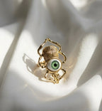 Statement Beetle Eyeball Ring