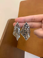 Cocktail-Night Chainmail Earrings