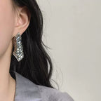 Cocktail-Night Chainmail Earrings