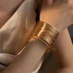 Coil Statement Cuff Bracelet